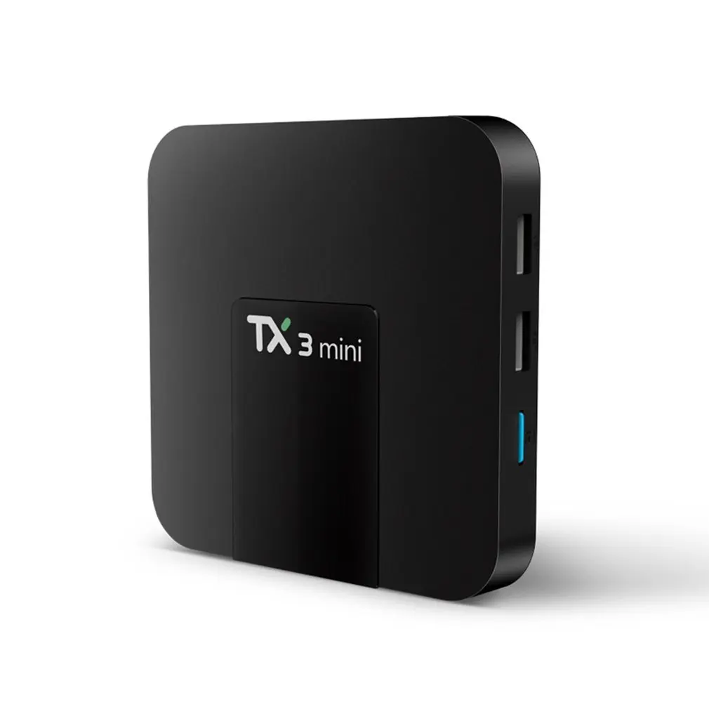 

TX3 MINI TV Box Android 8.1 1G/8G EMMC Amlogic Penta-core Android TV Box with LED Display 4K HD Smart Set Top Box