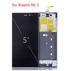 TDS-CDMA WCDMA 5,0 ''lcd для Xiaomi Mi 3 lcd сенсорный экран с рамкой для Xiaomi Mi 3 lcd дисплей для Xiaomi Mi 3 lcd Замена