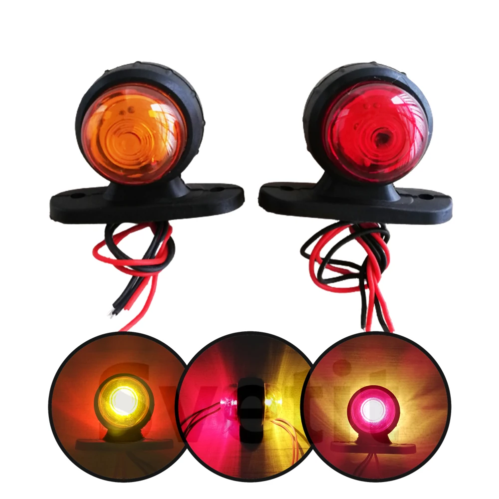 

1 пара, габаритные огни для грузовиков, прицепов, 12 В, 24 В