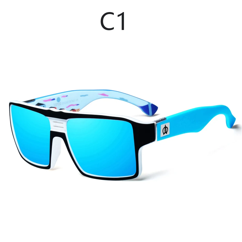 Мужские и женские солнцезащитные очки Viahda поляризованные затемненные в стиле