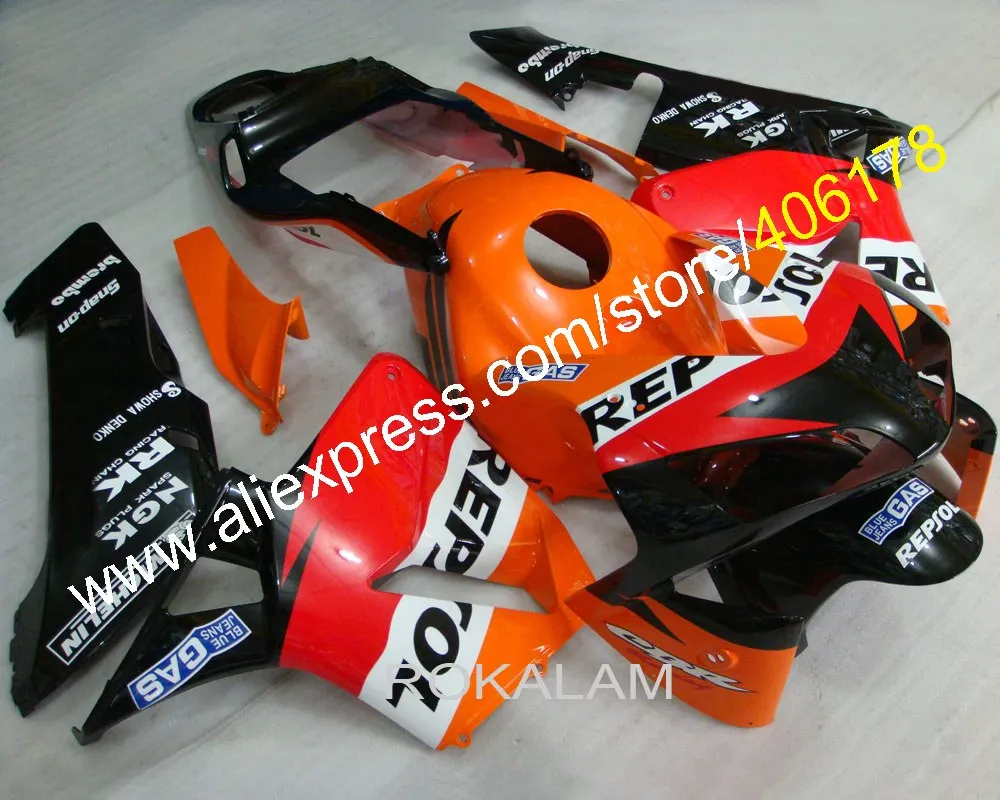 Обтекатели ABS для спортивных мотоциклов Honda F5 CBR600RR 2003 2004 CBR 600 RR комплекты
