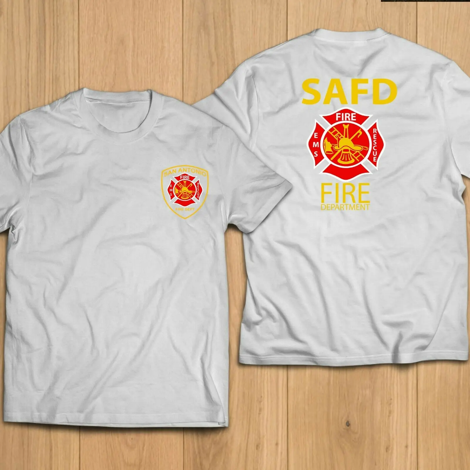 

San Antonio Firefighter Fire Department Unit T-Shirt Summer Cotton Short Sleeve O-Neck Men's T Shirt New S-3XL