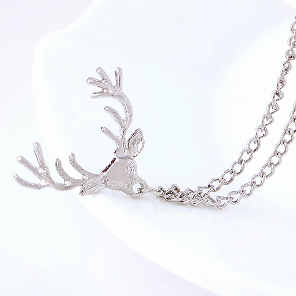 Модная брошь-булавка с длинной цепочкой для женщин и мужчин броши золотого