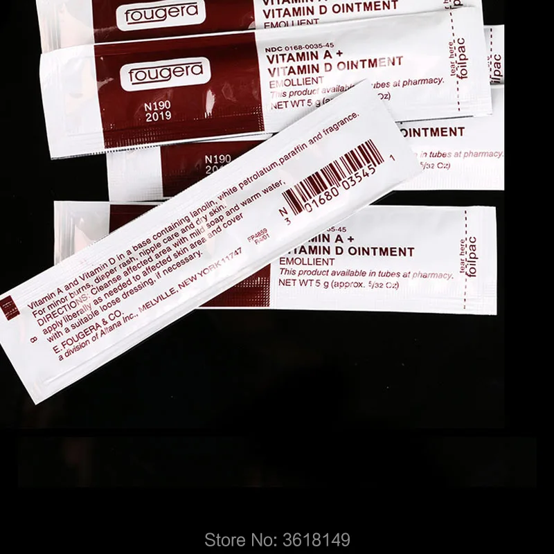 Горячая Распродажа Fougera витаминовая мазь A & D крем для ухода за татуировками после
