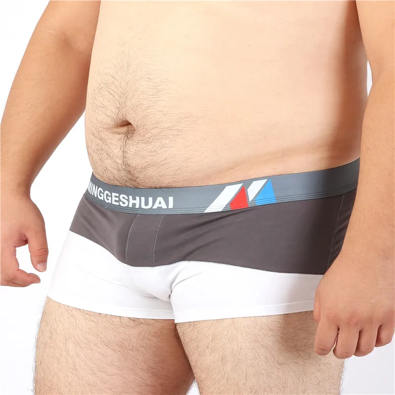 4 PCS/LOT New Arrivals Male Cotton Underwear Men's Boxers Patchwork Underpants Shorts Green/Black/Blue/Red/Navy/Gray M L XL XXL