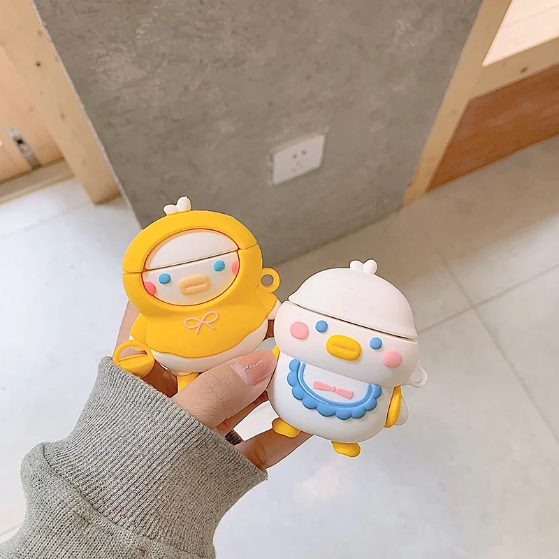 

Мягкий силиконовый чехол для наушников AirPods 1 2 Pro Box