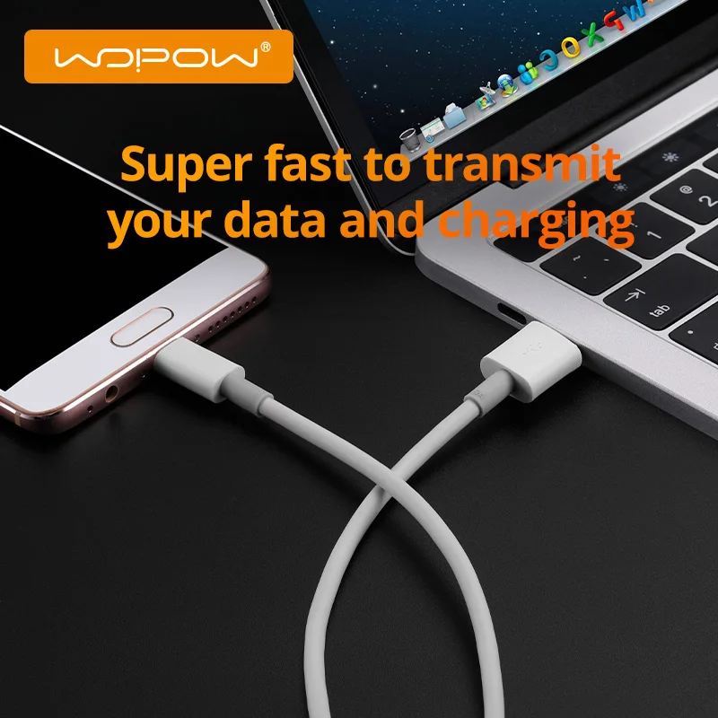 

WOPOW 5A USB Type C Cable for Huawei P30 Pro Fast Charging Charger USB Cable for Xiaomi mi 9 10 Samsung S10 USB C Charger Wire