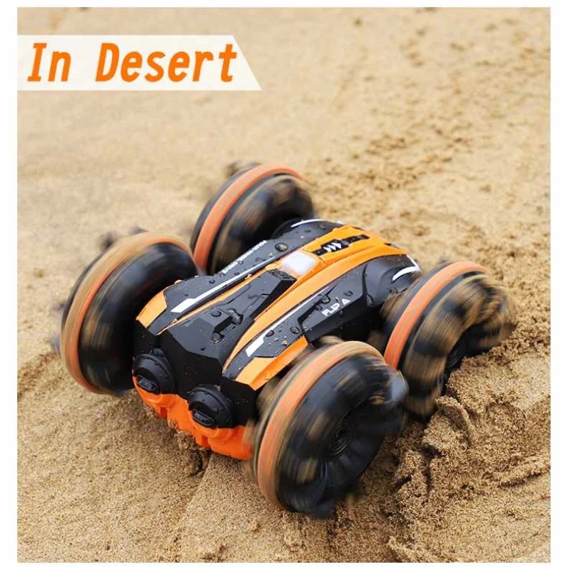 Двусторонний автомобиль амфибия с дистанционным управлением вращение на 360