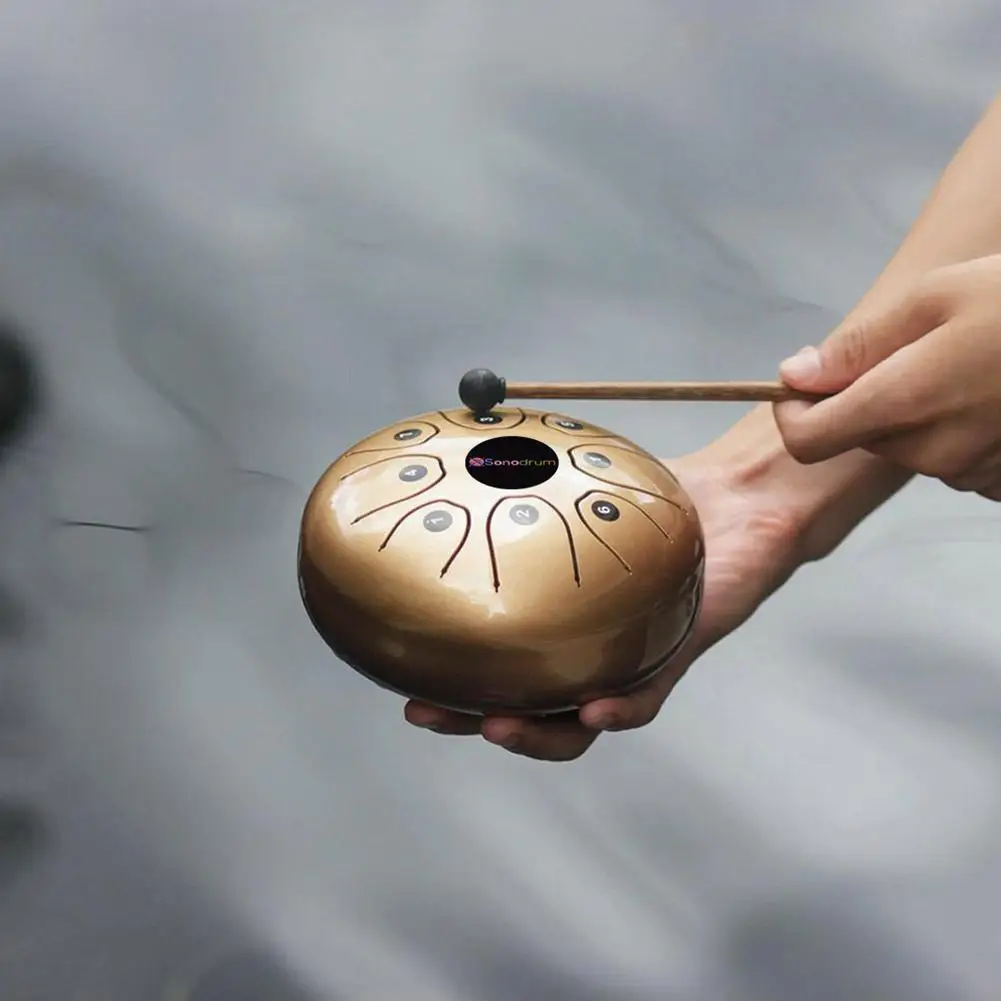 ВОЛШЕБНЫЙ БАРАБАН 8 дюймов тонов забывание с сумкой беспокойство Музыкальный