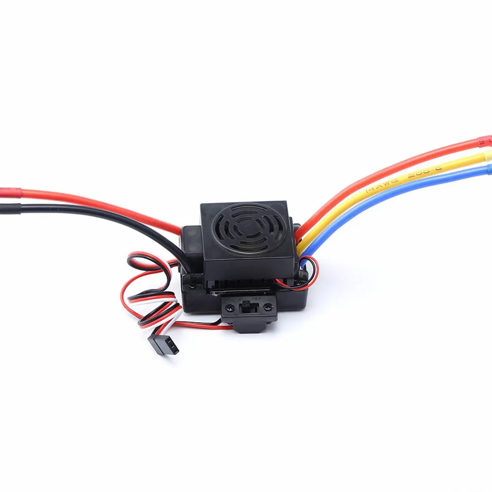 

Upgrade Sensorless 60a S-60a Brushless Esc Electric Speed Controller With 5.5v / 3a Bec For 1/10 1:10 Rc Car