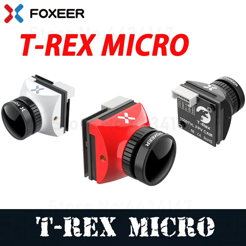 Foxeer T REX микро 1500TVL Камера Супер WDR (широкий динамический диапазон) 4:3 16:9 PAL/NTSC