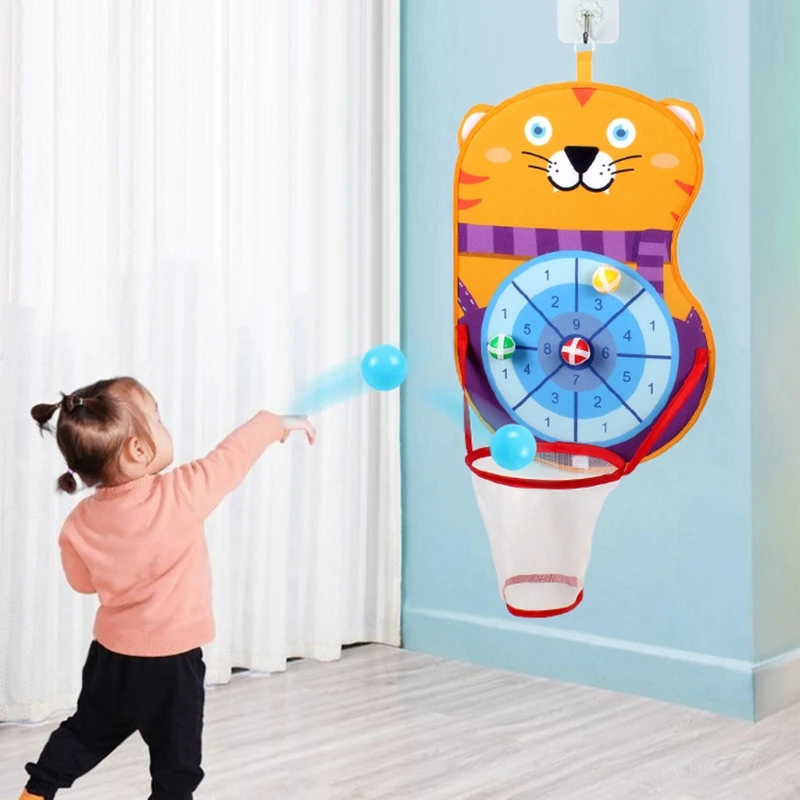 

Детская игрушка-метательный мяч и картонная доска, набор для раннего обучения, забавная игрушка для родителей и детей