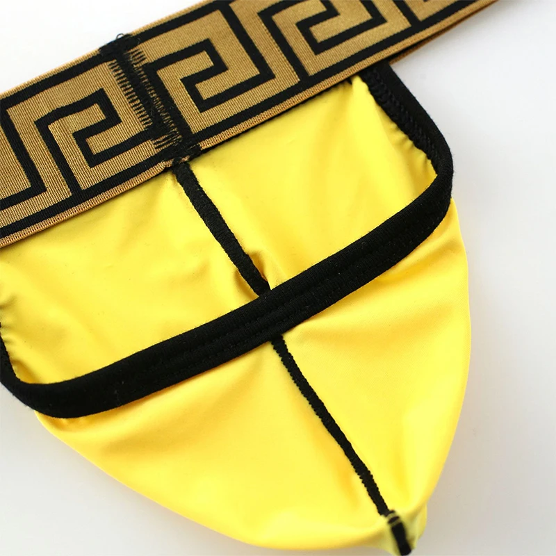 6 шт. в упаковке мужские сексуальные стринги с низкой посадкой Т образные Гей