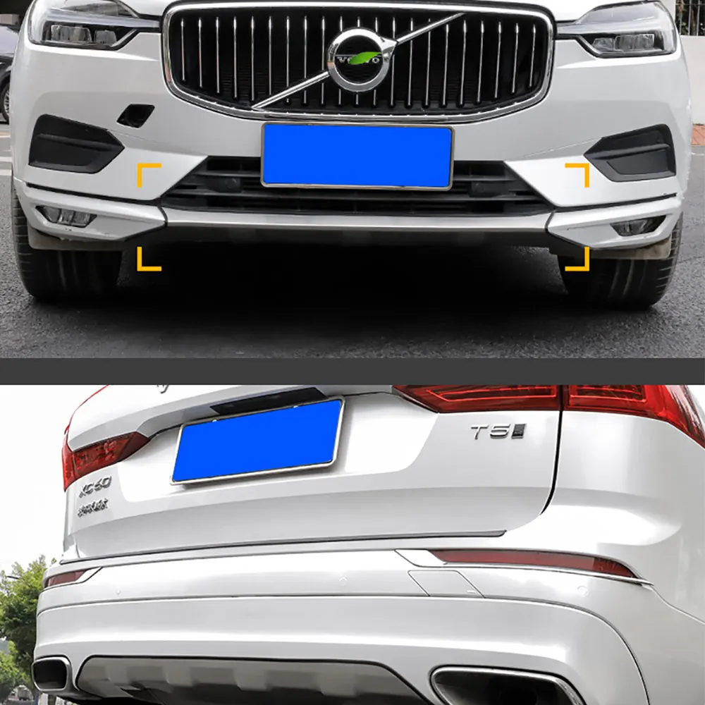Высококачественный передний бампер из нержавеющей стали для Volvo XC60 XC 60 2018 2019