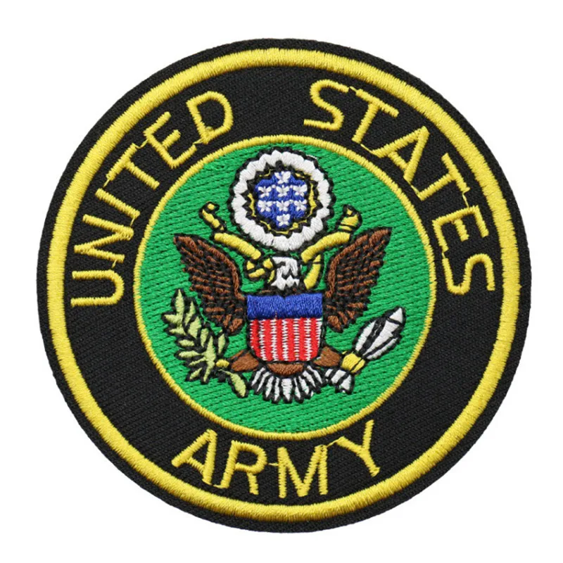 Сувенирная повязка на руку армии США Заказная американская вышивка заплатка
