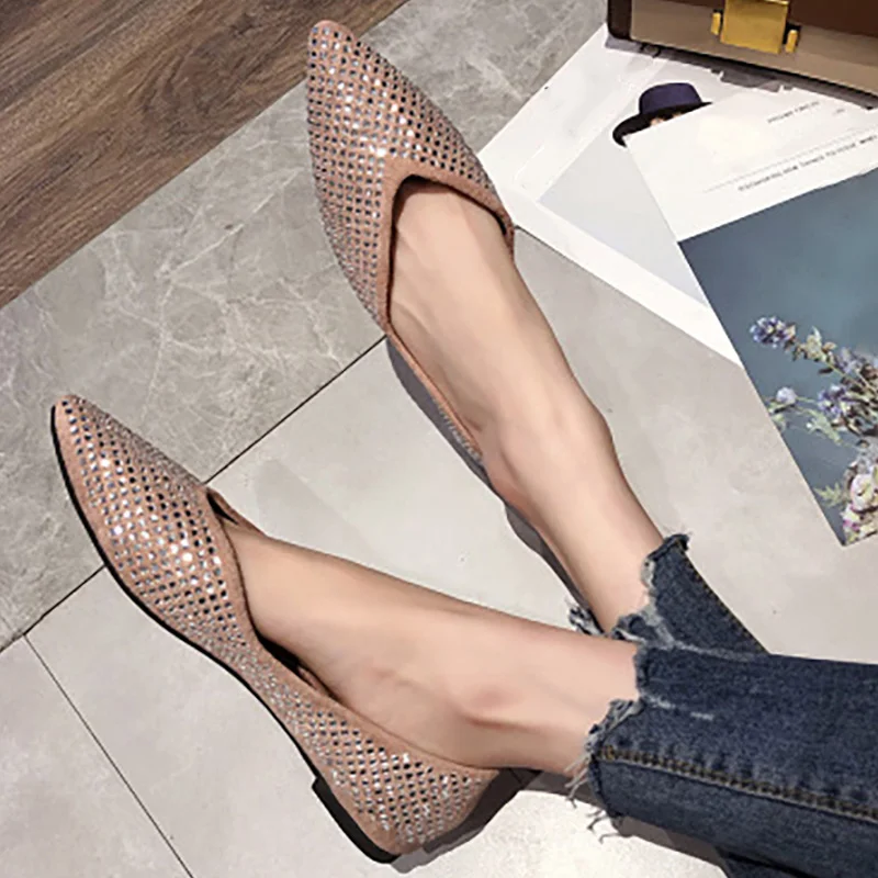 Женская обувь на плоской подошве Женские дышащие лоферы с перфорацией модная