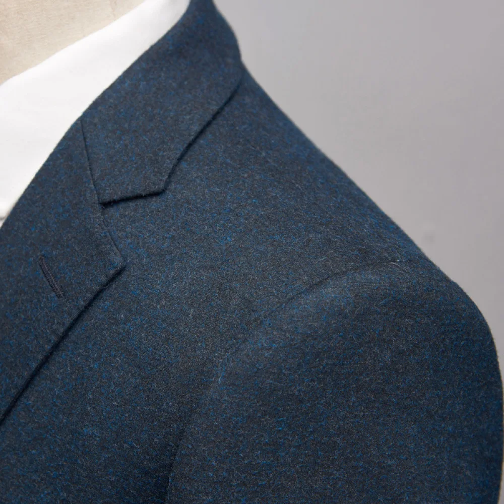 2020 Solid Color Large Size Men's Suit Three Pieces Set Fashion Boutique Korean Style Costume Homme Marriage Formal Wear Suit