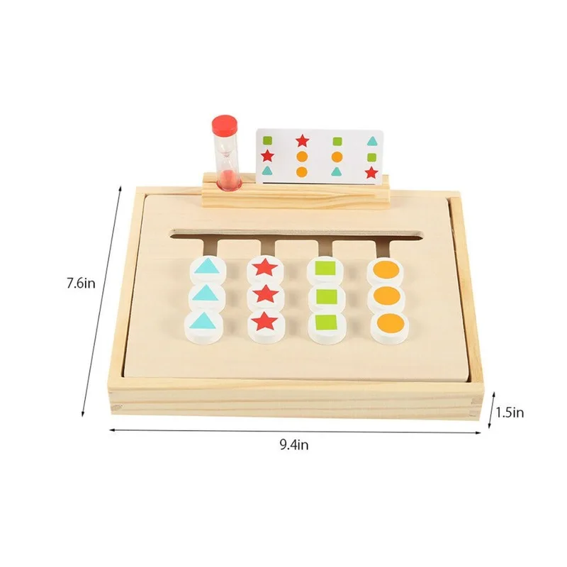 Jigsaw Puzzle Wood Skill Games Toys Baby&Kids Hobbies Puzzle Early Educational Toys Puzzle Montessori Game Home Decoration