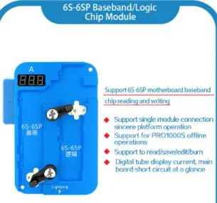 6S-6SP JC PRO 1000S подключение использовать программатор инструмент для iphone 6/6p 6s/6s p 7/7p 8-8p x baseband чип для чтения сохранение горения - Цвет: 6S-6SP