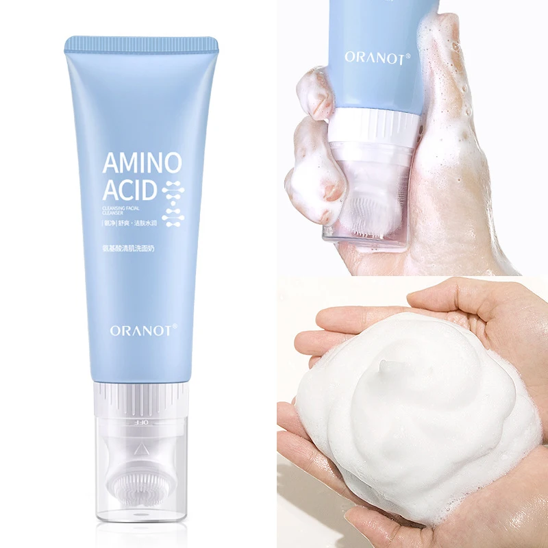 

LAIKOU Amino Acid Foam Facia Cleanser Nourishing Cleanser Deep Cleaning Moisturizing Whitening Anti-Spots Skin Beauty Care Wash
