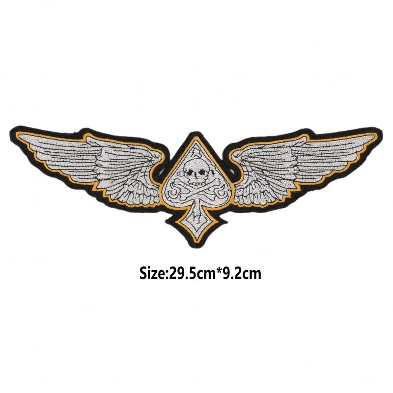 

Flying Wings Motorcycle Patches Biker Patches Iron on Patches for Clothes
