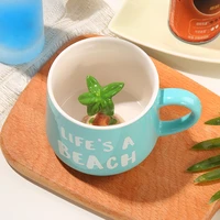magixun creative cartoon ceramic mug 350ml coffee tea milk breakfast porcelain cups with handle novelty gifts