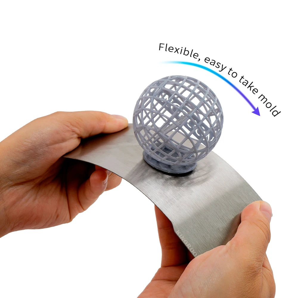 

Spring Steel Sheet Plate Flexible Magnetic Build Plate Sticker Flex Heatbed 3D Printer Parts for ANYCUBIC Photon Elegoo Wanhao