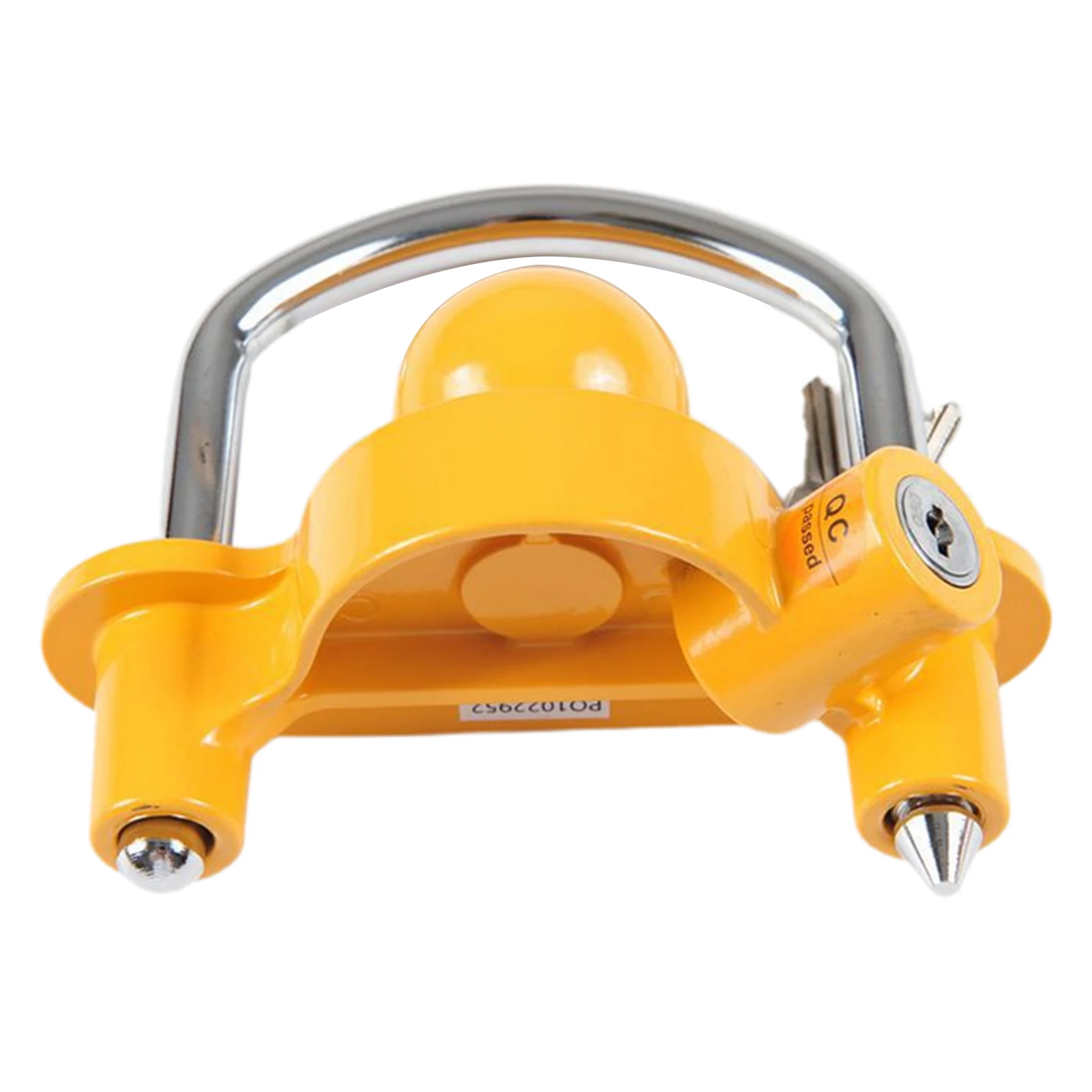 

Heavy Duty High Hardness Material Universal Coupler Hitch Trailer Lock Fits 1-7/8'', 2'', And 2-5/16''