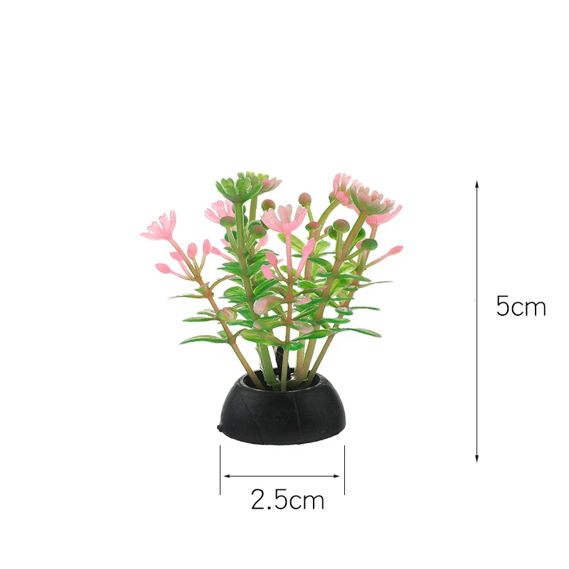 

Plastic Water Plant Grass Aquarium Decorations Plants Fish Tank Grass Flower Ornament Decor Aquatic Accessories