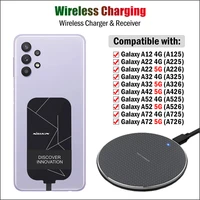 Wireless Charging Adapter for Samsung Galaxy A12 A22 A32 A42 A52 A72 Wireless Charger USB Type-C Receiver