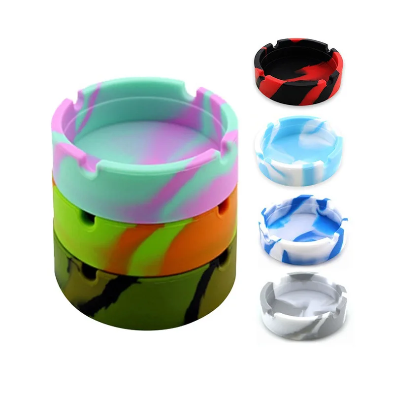 ashtray for home glow in the dark creative luminous ashtrays gift for boyfriend house cigarette tobacco smoking weed accessories free global shipping
