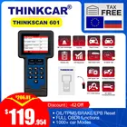 Новое поступление оригинальный Thinkcar ThinkScan 601 obd2 сканер кода для двигателя ABS подушка безопасности SRS с 4 функцией сброса