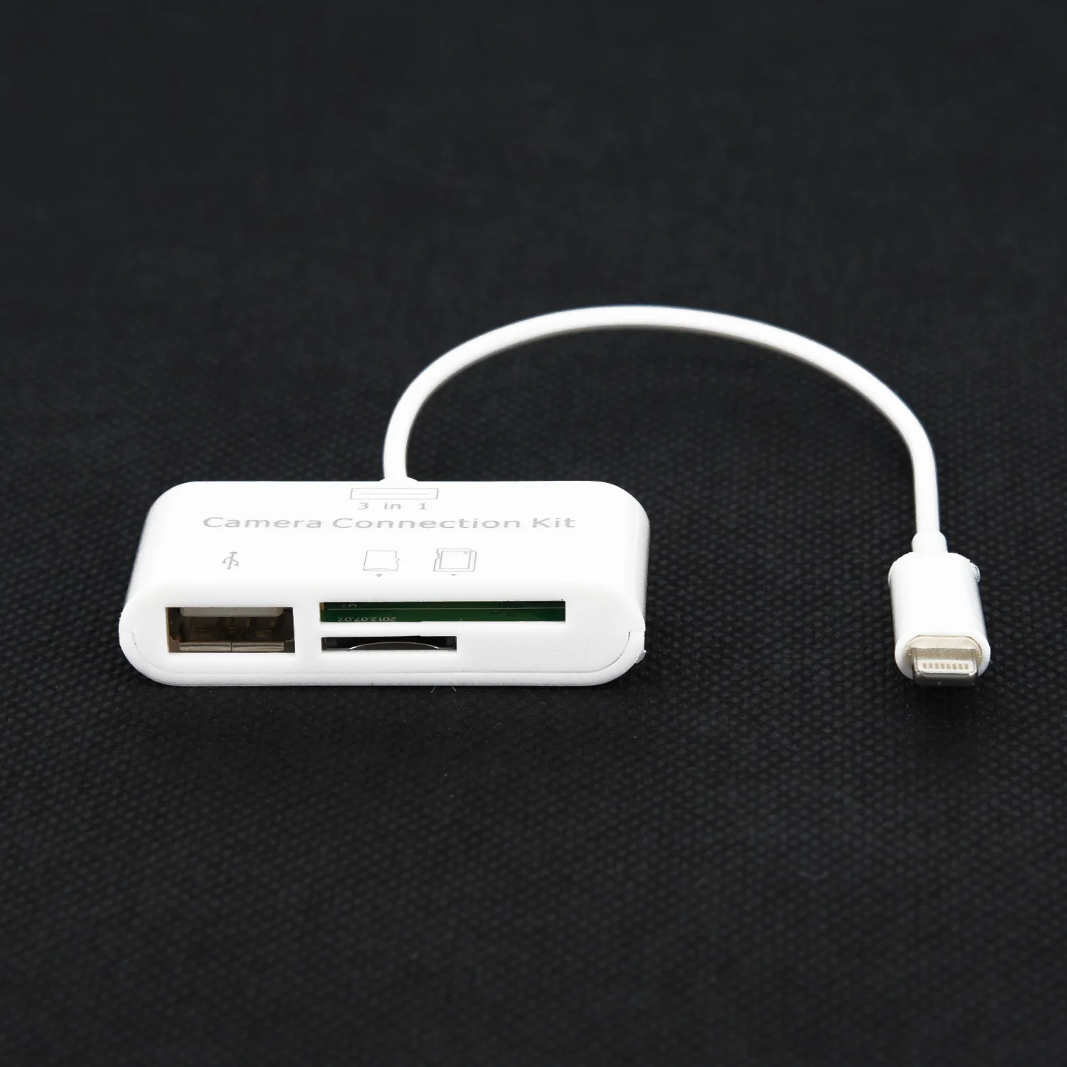 Для iPad Air 1/2 мини-считыватель карт ссылка 3 в 1 устройство для чтения карт USB адаптер для IPhone и т. д. преобразователя высокого Скорость карта памяти usb Порты и разъёмы