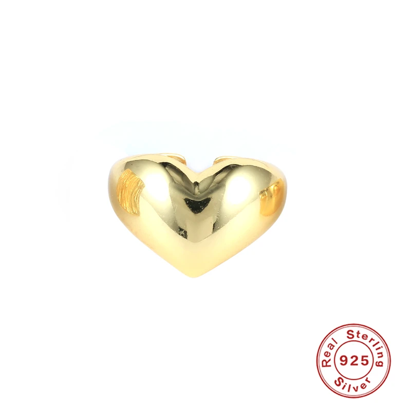 

Кольцо женское из серебра 925 пробы, универсальное, компактное, на указательный палец