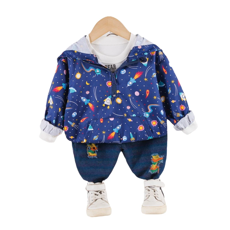 

Spring Autumn Children Fashion Clothes Baby Boy Girls Hoodies Pants 2Pcs/set Infant Cotton Clothing Set Toddler Casual Tracksuit