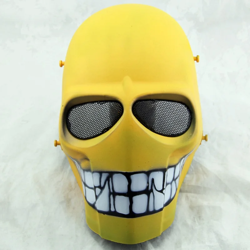 

Airsoft Combat Tactical Mask Skull Cosplay Halloween Party Outdoor Hunting Accessories Wargame Paintball Military Full Face Mask