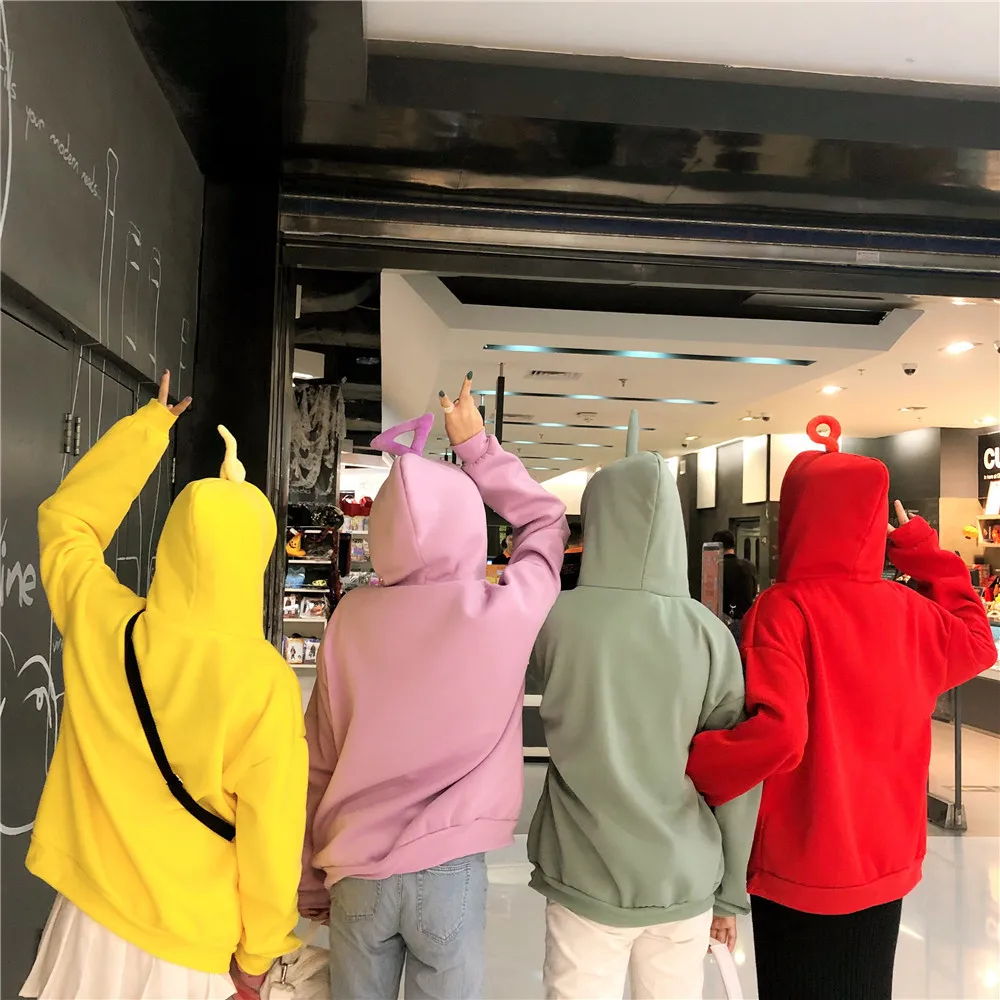 

Oversized Cute Avocado Printed Sweatshirts Kpop Kawaii Hoodies for Women Clothes Hoody Female Itself Winter Hoodie Streetwear