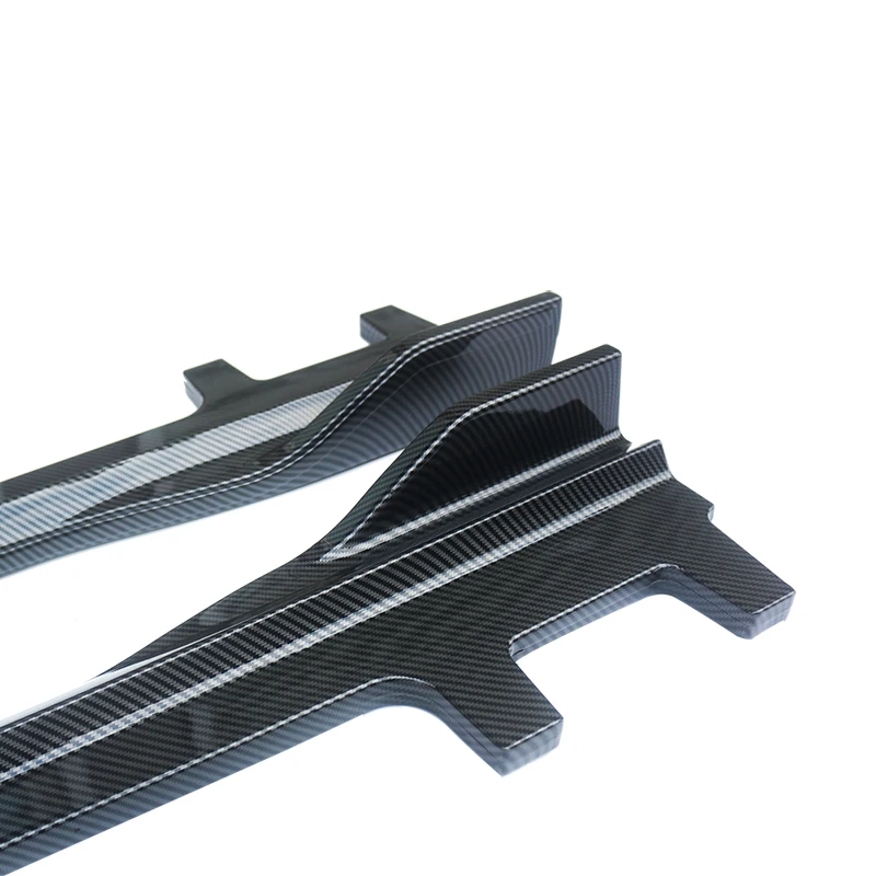 Loyalty for Honda Accord 10th Gen 2018 2019 2020 Side Body Skirts Kit Cover Trim Frame ABS Carbon Fibre Black Car Accessorie | Автомобили