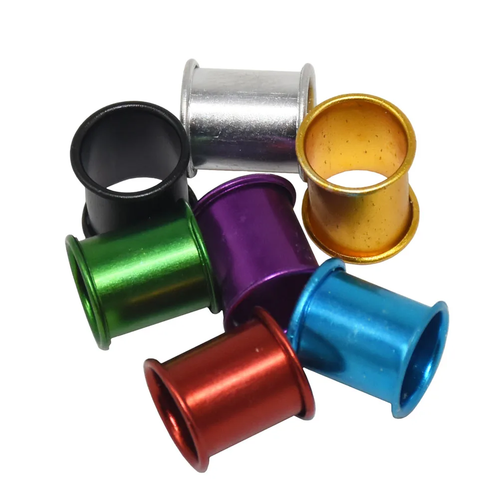 

100 Pcs Aluminum Pigeon Foot Ring 8 MM Bird Ring Identification Race Pigeons Color Ring Bird Tools