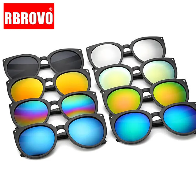 

RBROVO Oversized Cat Eye Sunglasses Women/Men Brand Designer Simple Female Outdoor Sun Glasses Oculos De Sol Gafas UV400
