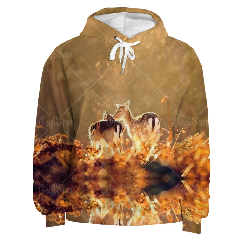 Худи мужское оверсайз с 3D принтом Повседневная пляжная кофта для отпуска