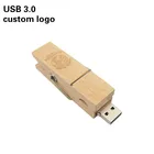 USB 3,0 логотип клиента деревянный usb флэш-накопитель 4 ГБ 8 ГБ 16 ГБ 32 ГБ 64 Гб карта памяти прищепка модель (более 10 шт. бесплатный логотип)