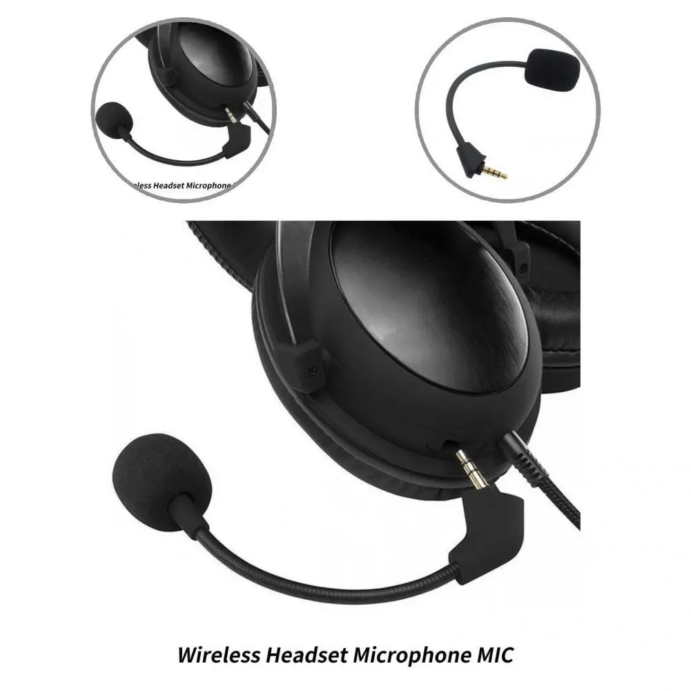 

Wear Resistant Portable Noise Reduction Replaceable Mic for Kingston HyperX CLOUD II Wireless