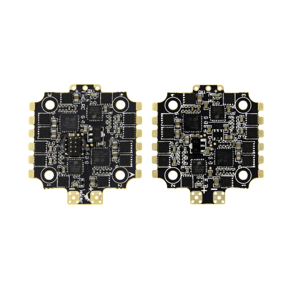 Оригинальный HGLRC blheli _ 32 28A 2-4S 20x20 мм 4 в 1 бесщеточный ESC DShot1200 для радиоуправляемого