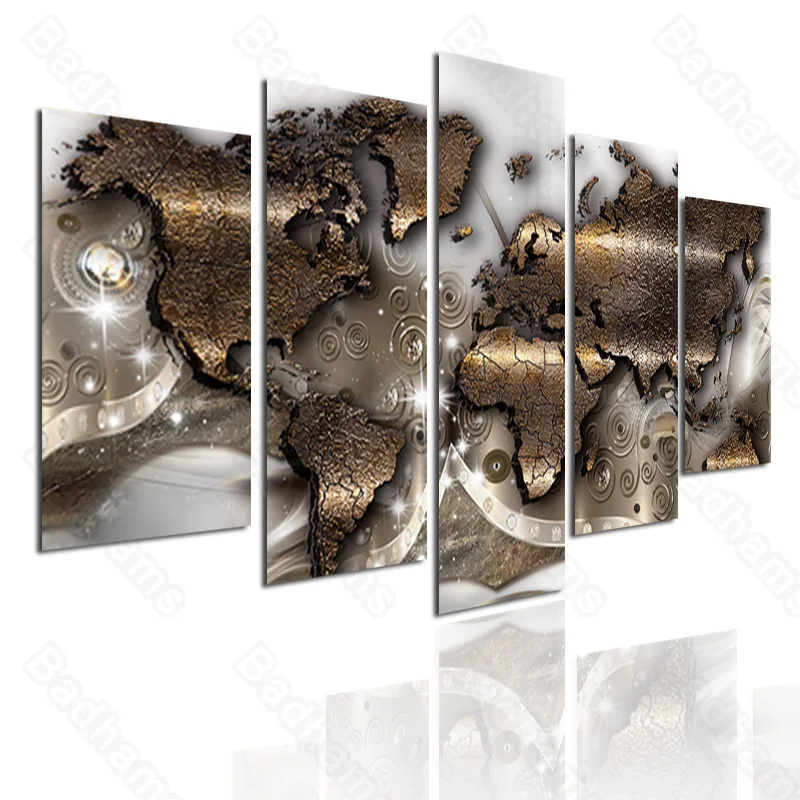 

Introverted Atmosphere Polytypic Combination Wall Art Canvas Prints Modern Living Room Decoration Paintings Hanging Painting