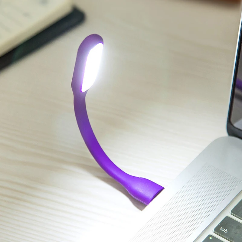 Креативный светодиодный мини светильник для книг с USB летняя Гибкая Складная