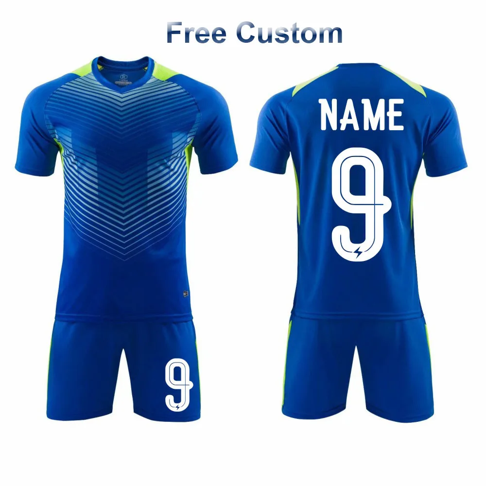 Бесплатная доставка на заказ 1 # 19 персональные Futbol наборы 2019 мужской спортивный