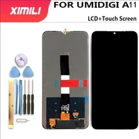 6 53 inch 100 original umidigi a11 lcd display and touch screen for umidigi a11 screen digitizer assembly replacement tools