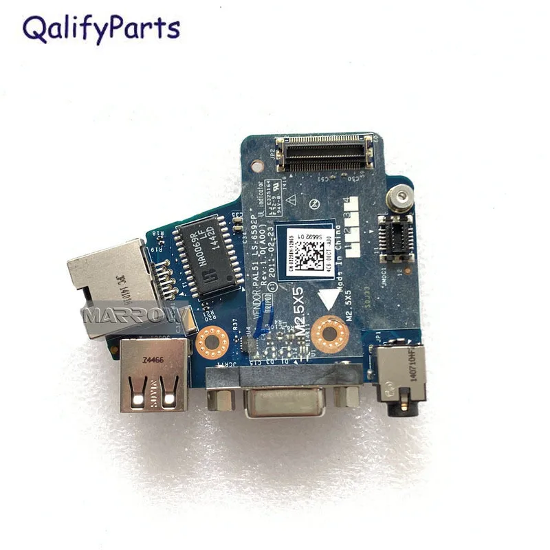 

Original Laptop USB Board for Dell Latitude E6420 VGA / USB / RJ-45 IO Circuit Board PAL51 LS-6592P