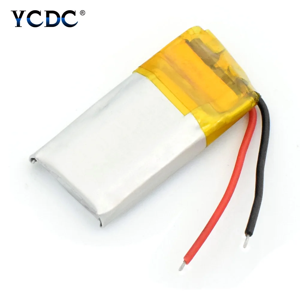 

YCDC 1PCS Lithium polymer battery 3.7V 401120 70mah Rechargeable battery For MP3/4 Bluetooth Speaker Headset Selfie Stick